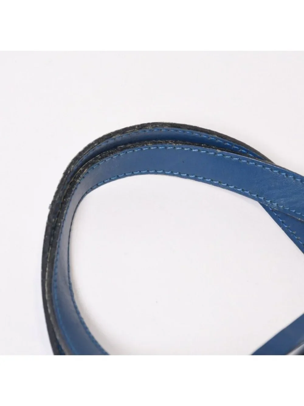 Louis Vuitton Handbag Papillon Soufflot Epi Blue